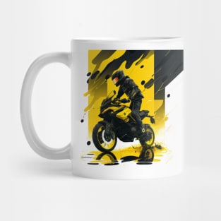 Black & Yellow adventure Mug